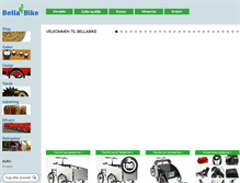 Tablet Screenshot of bellabike.dk